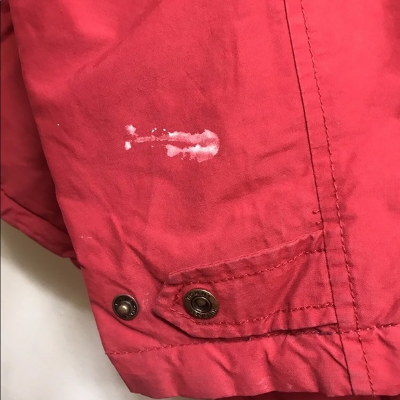 Tommy Hilfiger Men’s Reversible Windbreaker Light Puffer Coat Red Blue M - Picture 5 of 12